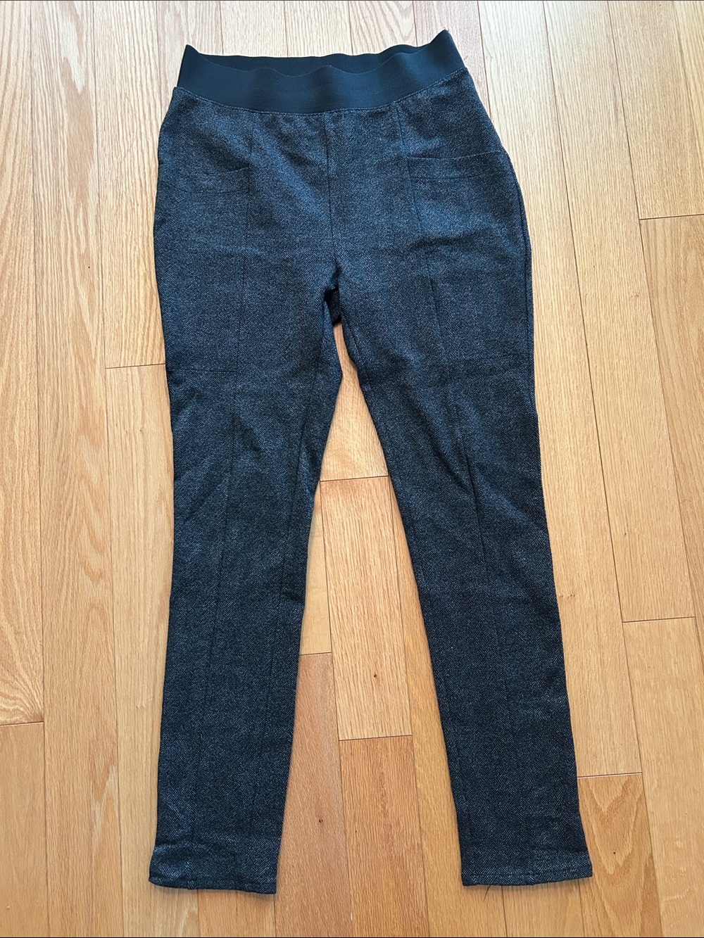 Banana Republic Women's Charcoal Stretch Leggings